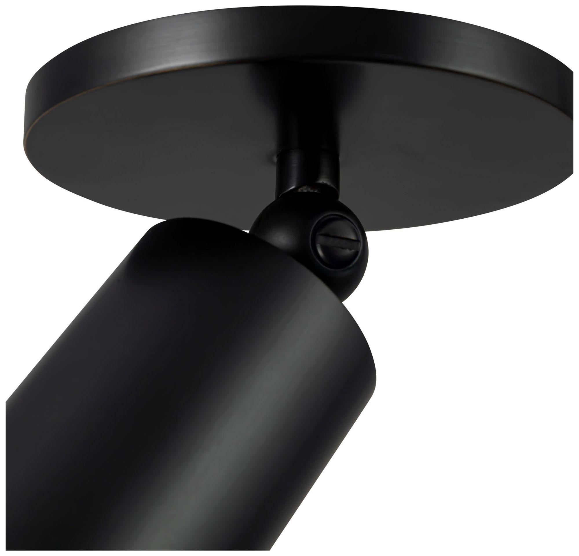 Mason 5-in Urban Bronze dimmable LED Semi-Flush Mount