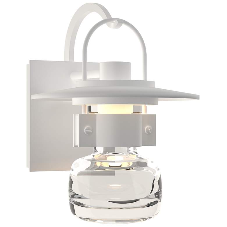 Image 1 Mason 7.2" High Small Coastal White Outdoor Sconce