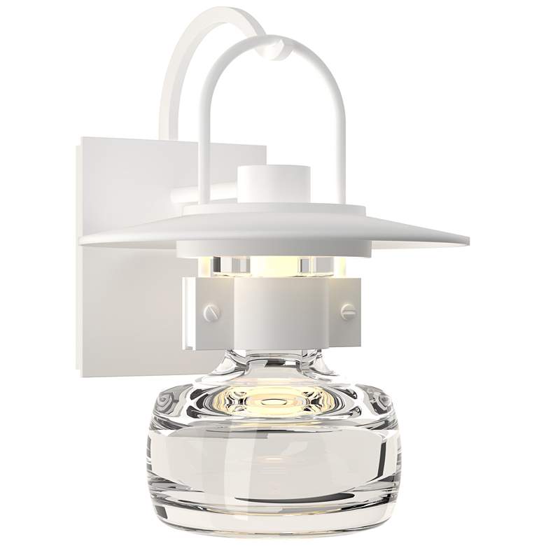 Image 1 Mason 8.2" High Coastal White Outdoor Sconce