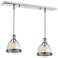 Mason by Z-Lite Chrome 1 Light Island Pendant