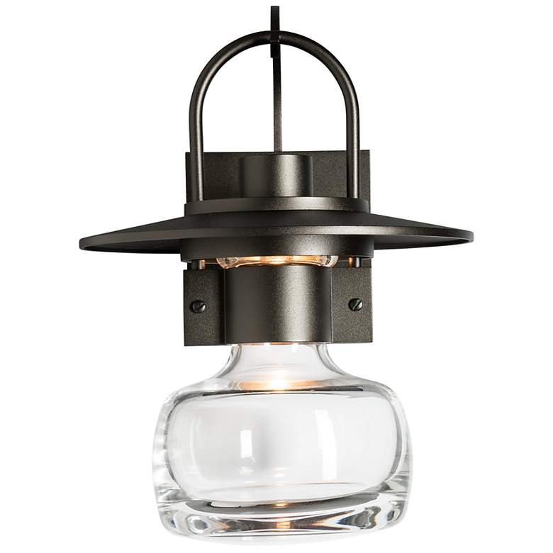 Image 1 Mason Large Outdoor Sconce - Bronze Finish - Clear Glass