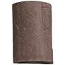 Masons-Select-10-inch-high-ceramic-fawn-up/down-LED-outdoor