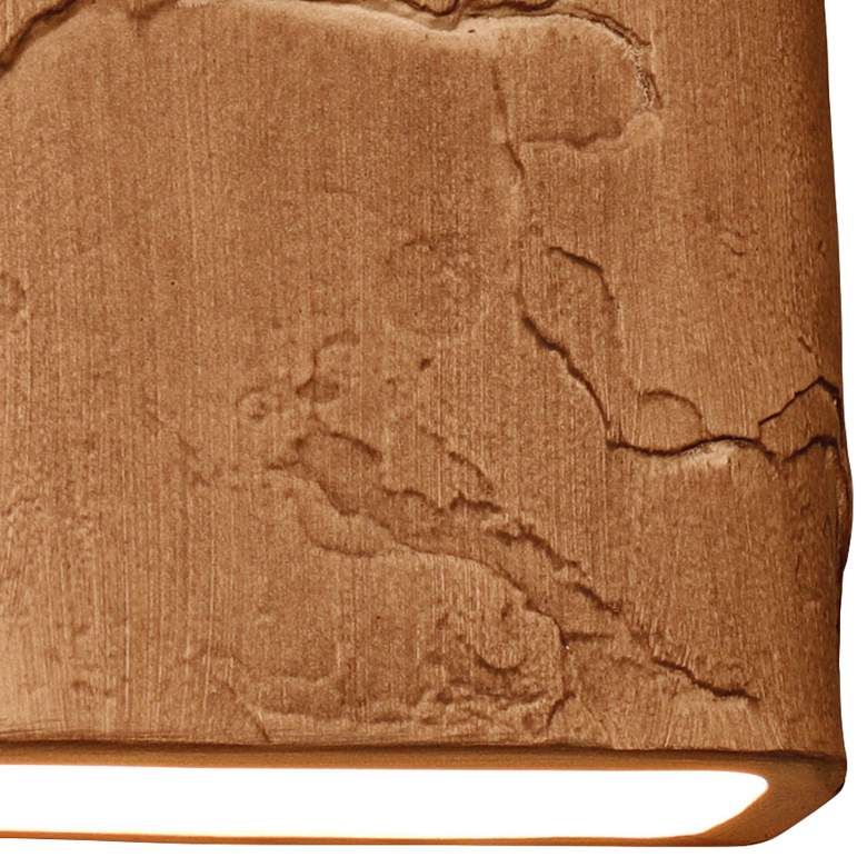 Image 3 Masons Select 12" High Fawn Ceramic LED Outdoor Wall Light more views