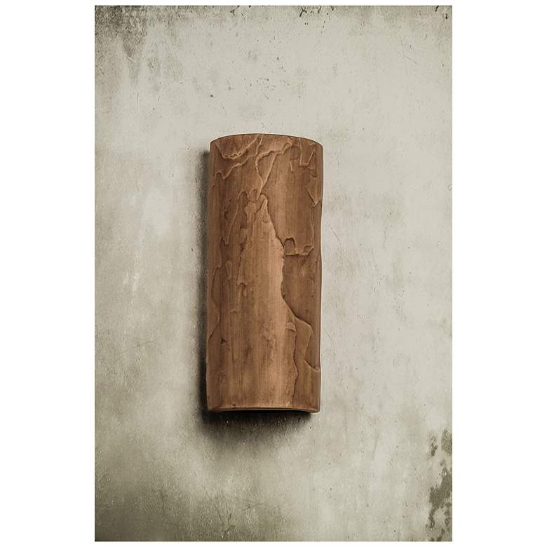 Image 3 Masons-select-17-inch-high-ceramic-adobe-up/down-LED-outdoor-wall-light more views