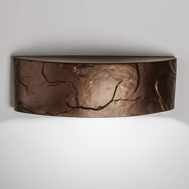 Image 1 Masons-select-6-inch-high-ceramic-bronze-down-lighting-LED-outdoor-wall