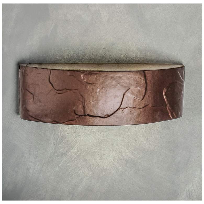 Image 3 Masons-select-6-inch-high-ceramic-bronze-down-lighting-LED-outdoor-wall more views