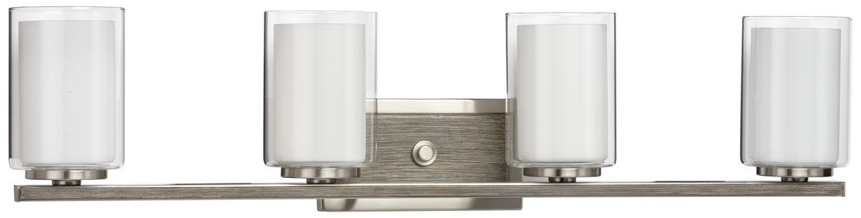 Image 3 Mast Collection Four-Light Clear Glass Coastal Bath Vanity Light more views