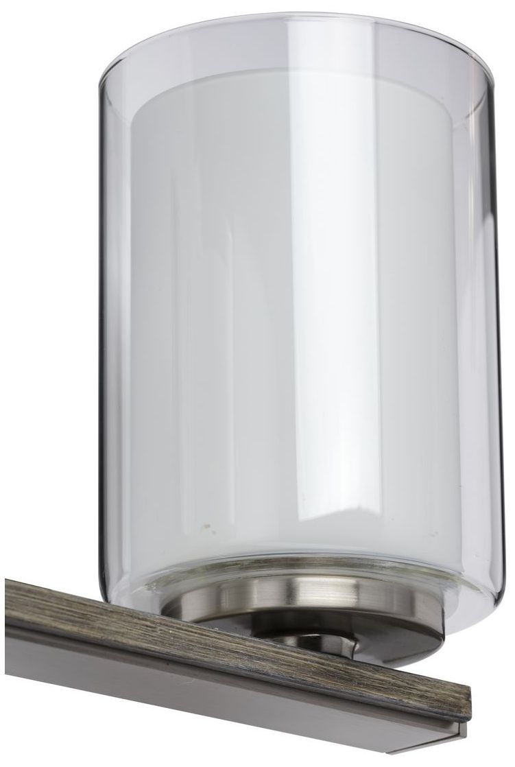 Mast Collection Four-Light Clear Glass Coastal Bath Vanity Light