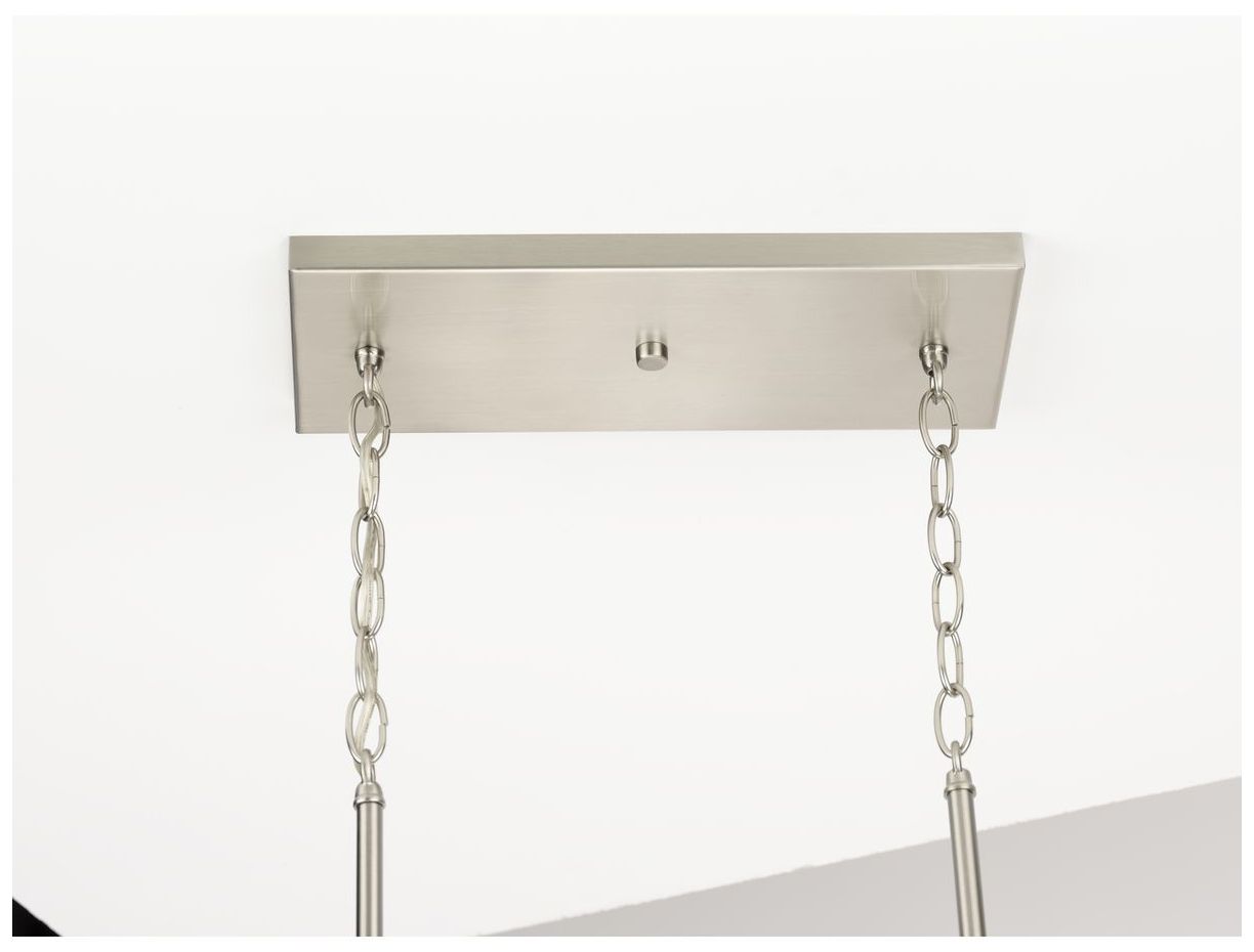 Image 3 Mast Collection Four-Light Linear Chandelier more views