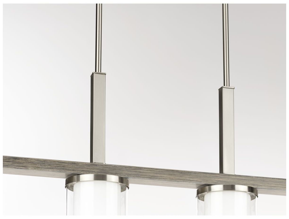 Image 7 Mast Collection Four-Light Linear Chandelier more views