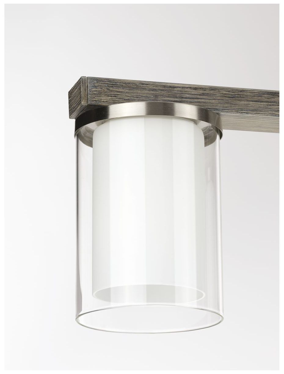 Mast Collection Four-Light Linear Chandelier