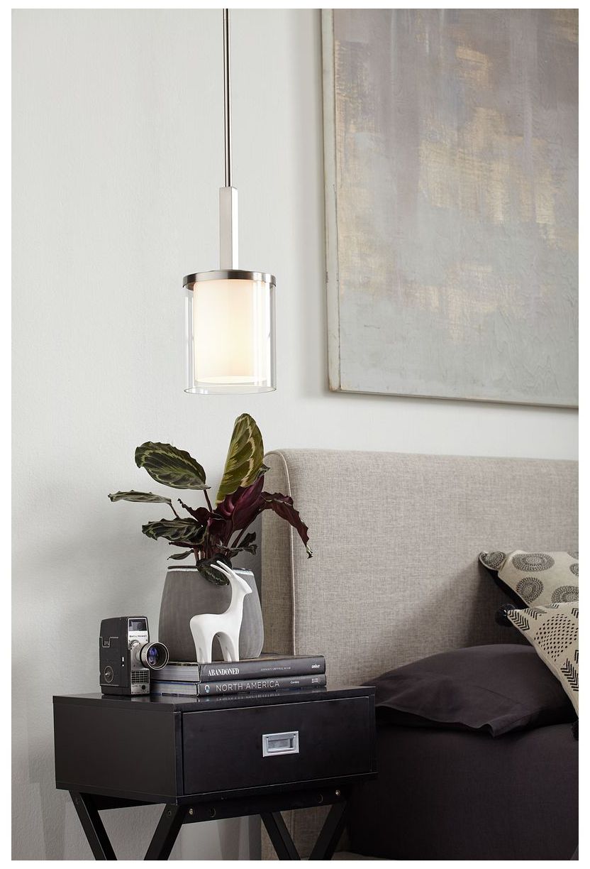 Image 3 Mast Collection One-Light Clear Glass Mini-Pendant Light more views