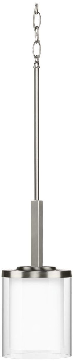 Image 5 Mast Collection One-Light Clear Glass Mini-Pendant Light more views
