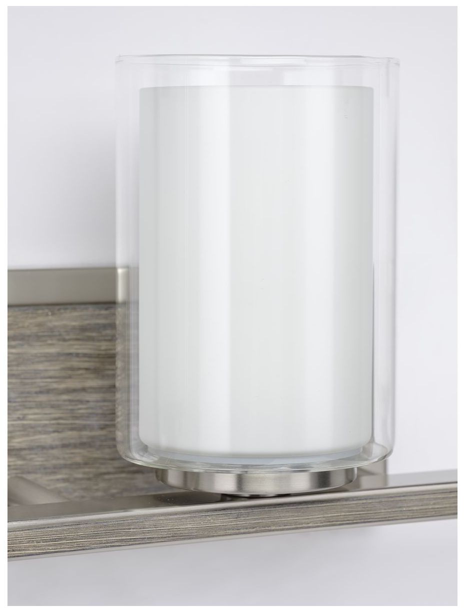 Image 7 Mast Collection Three-Light Clear Glass Coastal Bath Vanity Light more views