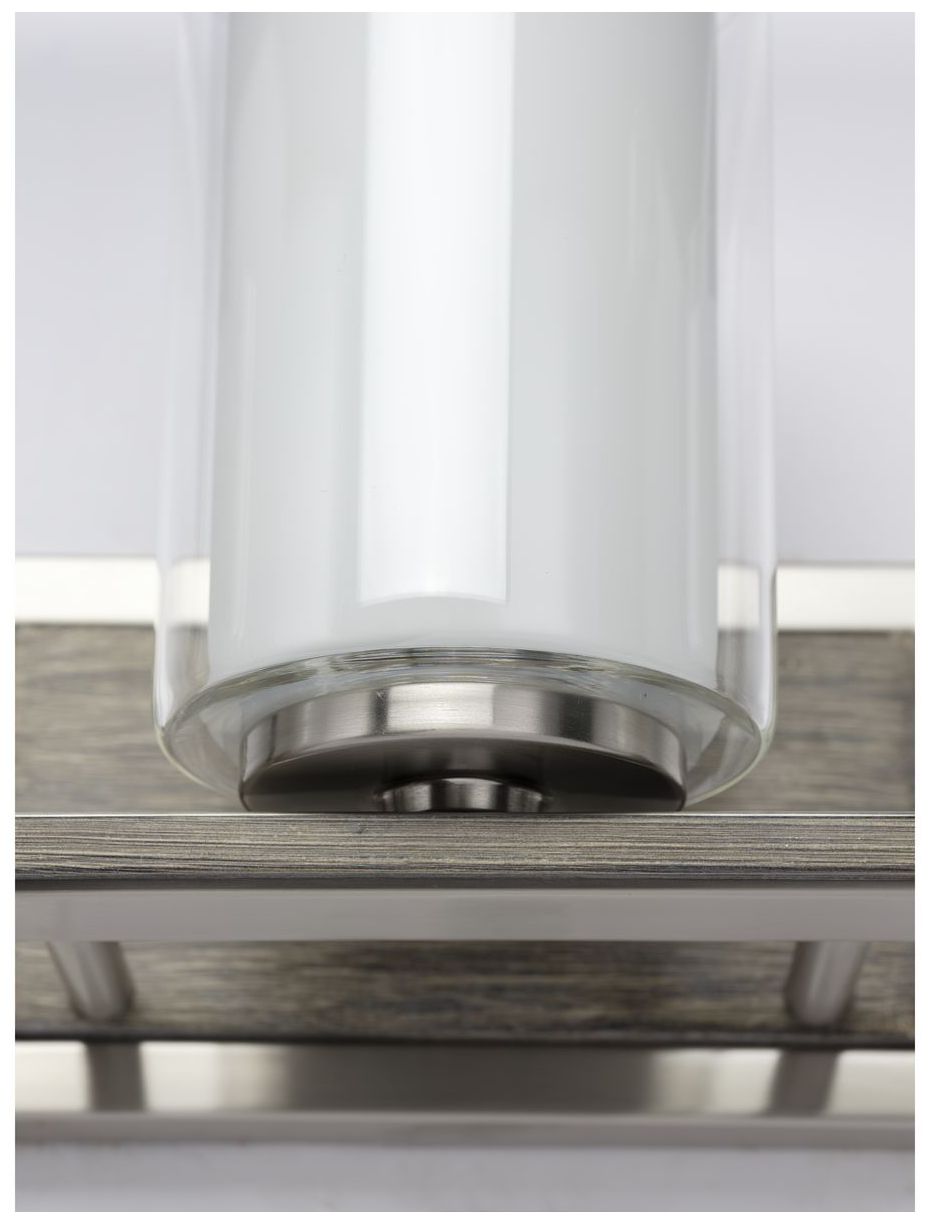 Mast Collection Three-Light Clear Glass Coastal Bath Vanity Light
