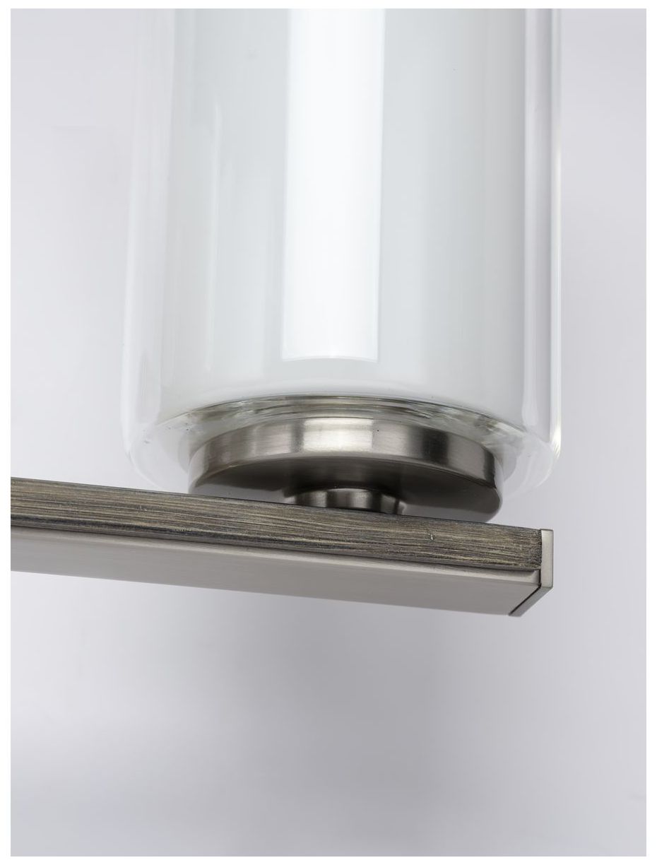 Mast Collection Three-Light Clear Glass Coastal Bath Vanity Light