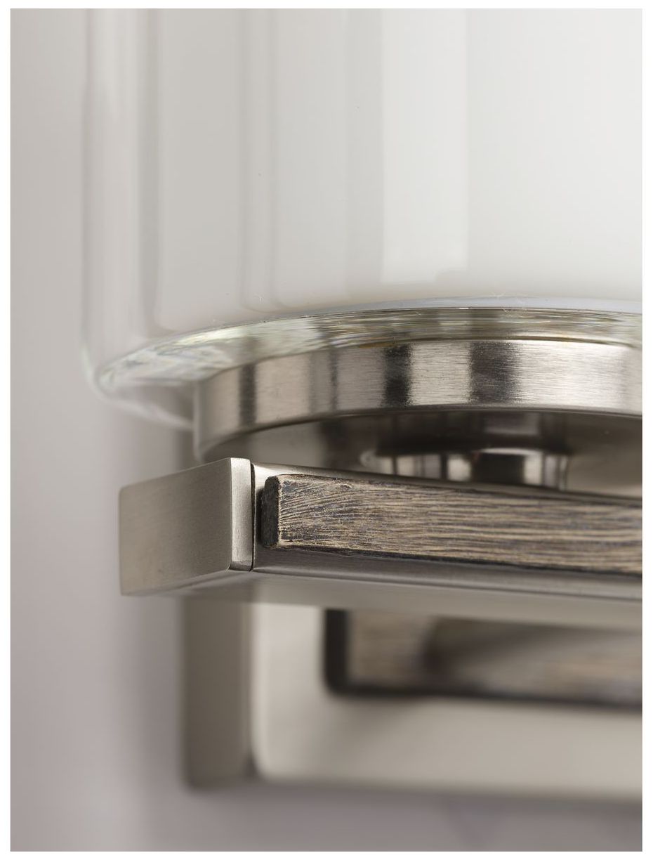 Image 3 Mast Collection Two-Light Clear Glass Coastal Bath Vanity Light more views