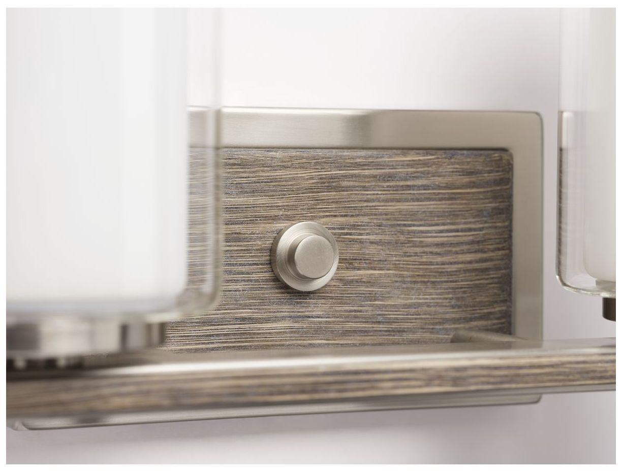 Image 6 Mast Collection Two-Light Clear Glass Coastal Bath Vanity Light more views