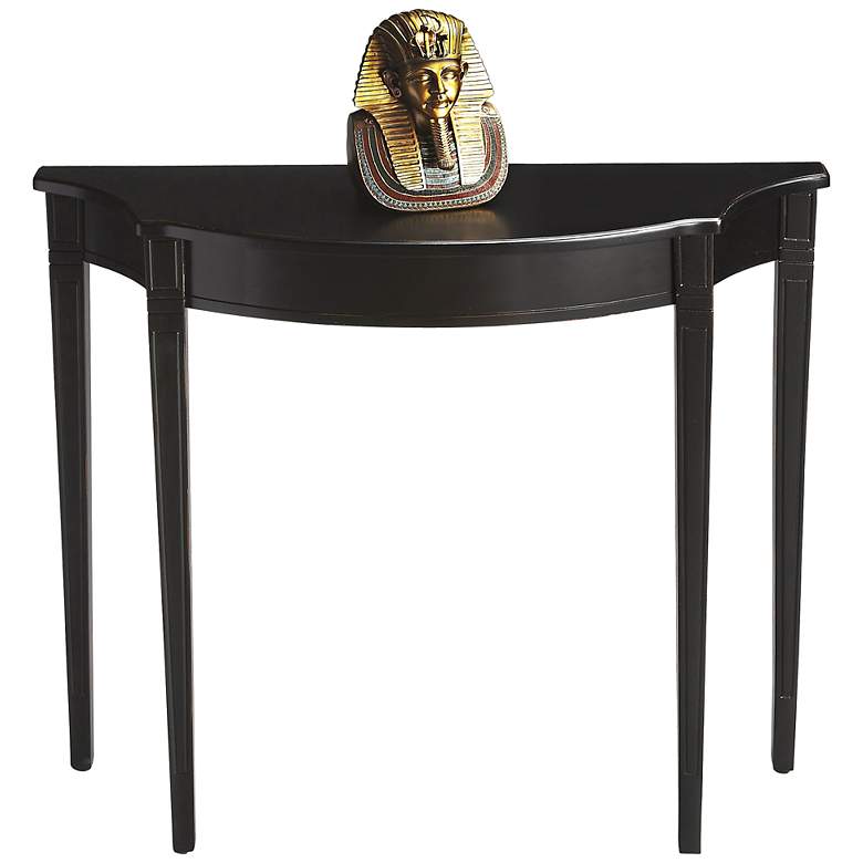 Image 2 Masterpiece Black Licorice Console Table