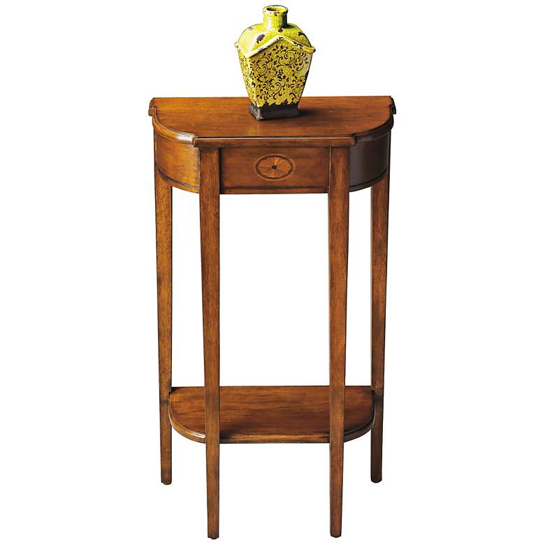 Image 1 Masterpiece Olive Ash Cherry Console Table