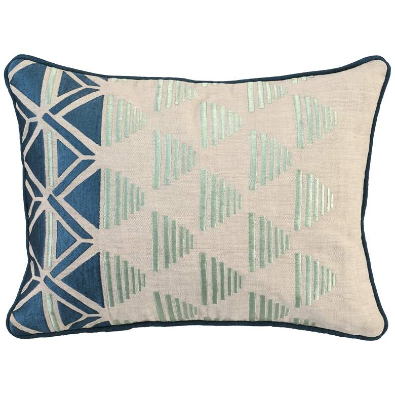 Image 1 Mate Tidal 20 inch x 14 inch Decorative Pillow
