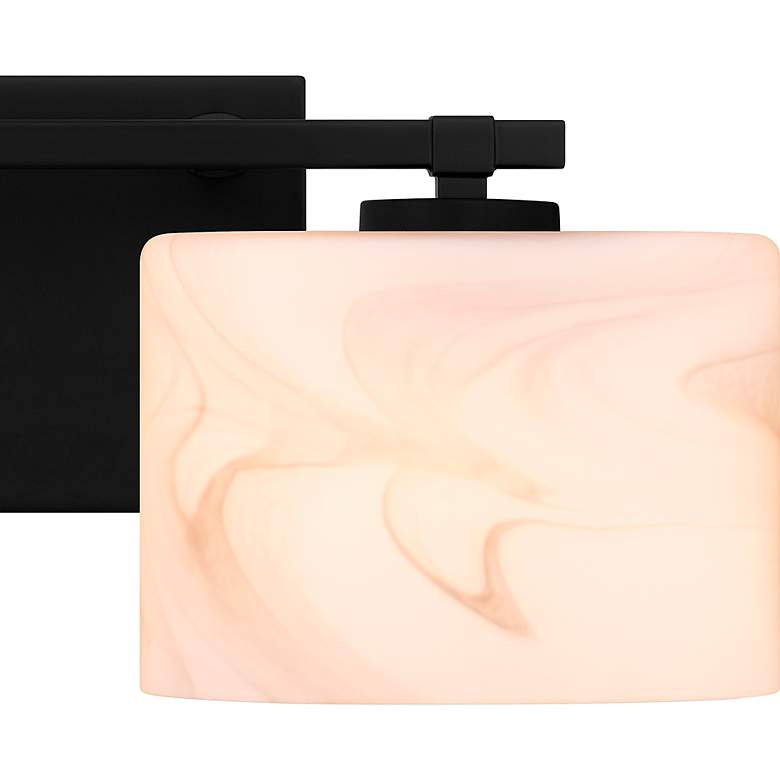 Image 5 Mather 2-Light Matte Black Bath Light more views