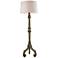 Mathilde 63" High Aged Woodtone Traditional Floor Lamp