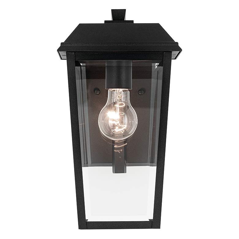 Image 3 Mathus Outdoor Wall 1Lt Textured Black more views