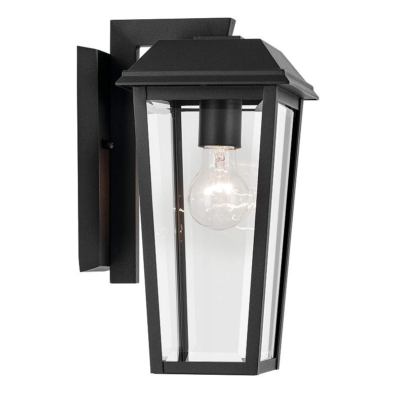 Image 4 Mathus Outdoor Wall 1Lt Textured Black more views