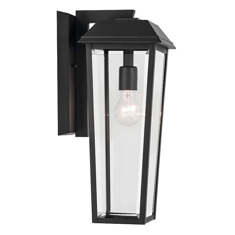 Image 4 Mathus Outdoor Wall 1Lt Textured Black more views