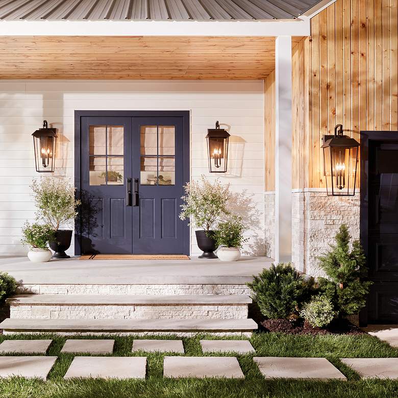 Image 6 Mathus Outdoor Wall 3Lt Olde Bronze more views