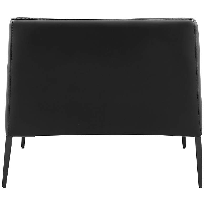 Image 7 Matias Black Leatherette Lounge Chair more views