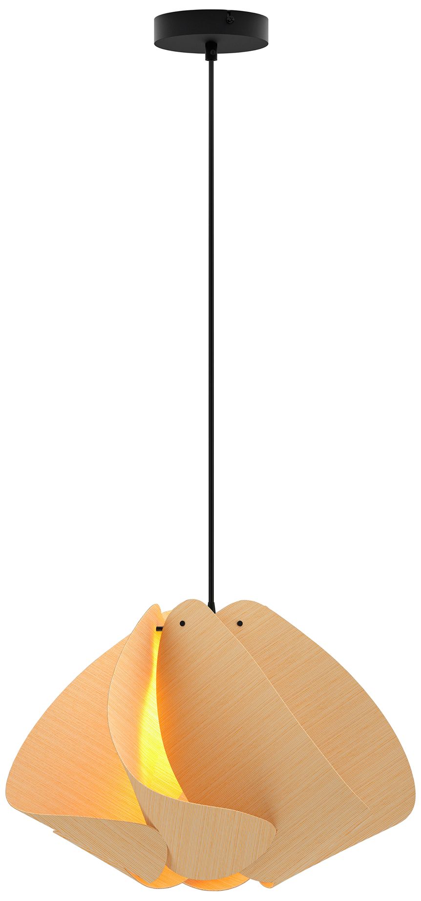 Image 2 Matilda 17.4" Wide Ash Pendant
