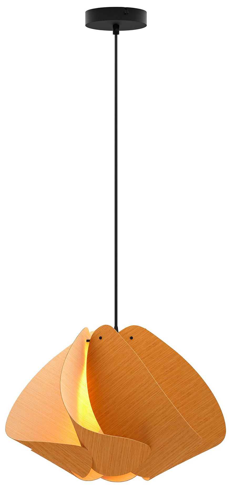 Matilda 17.4" Wide Petribi Pendant