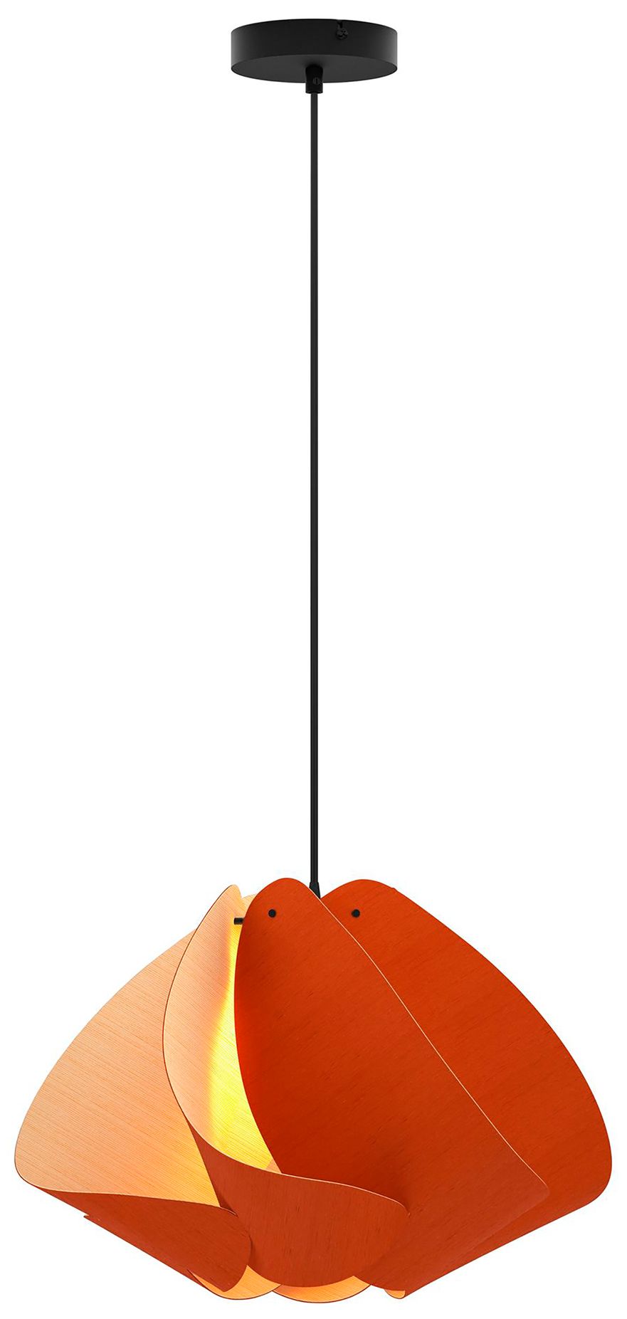 Matilda 17.4" Wide Terracotta Pendant