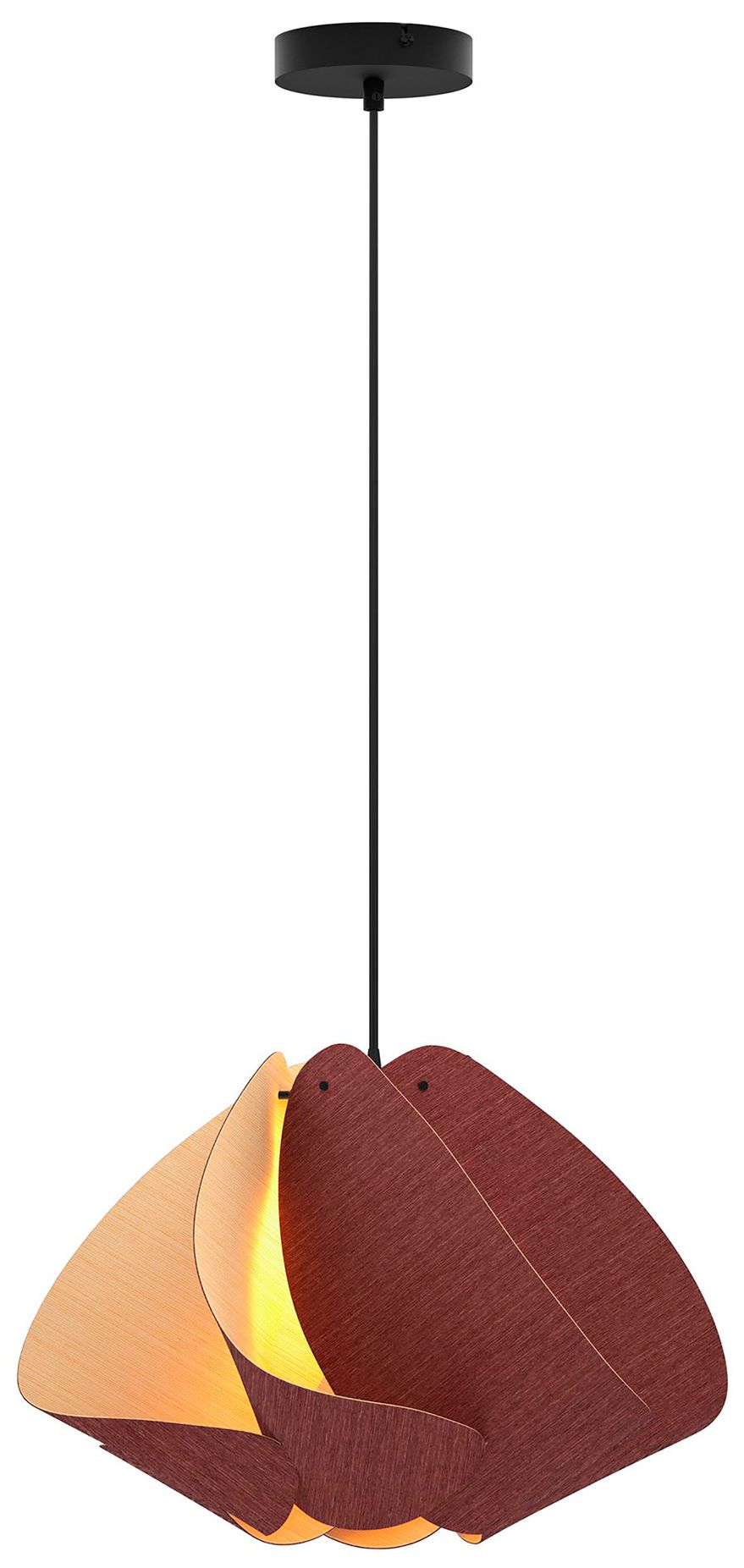 Matilda 17.4" Wide Violet Pendant