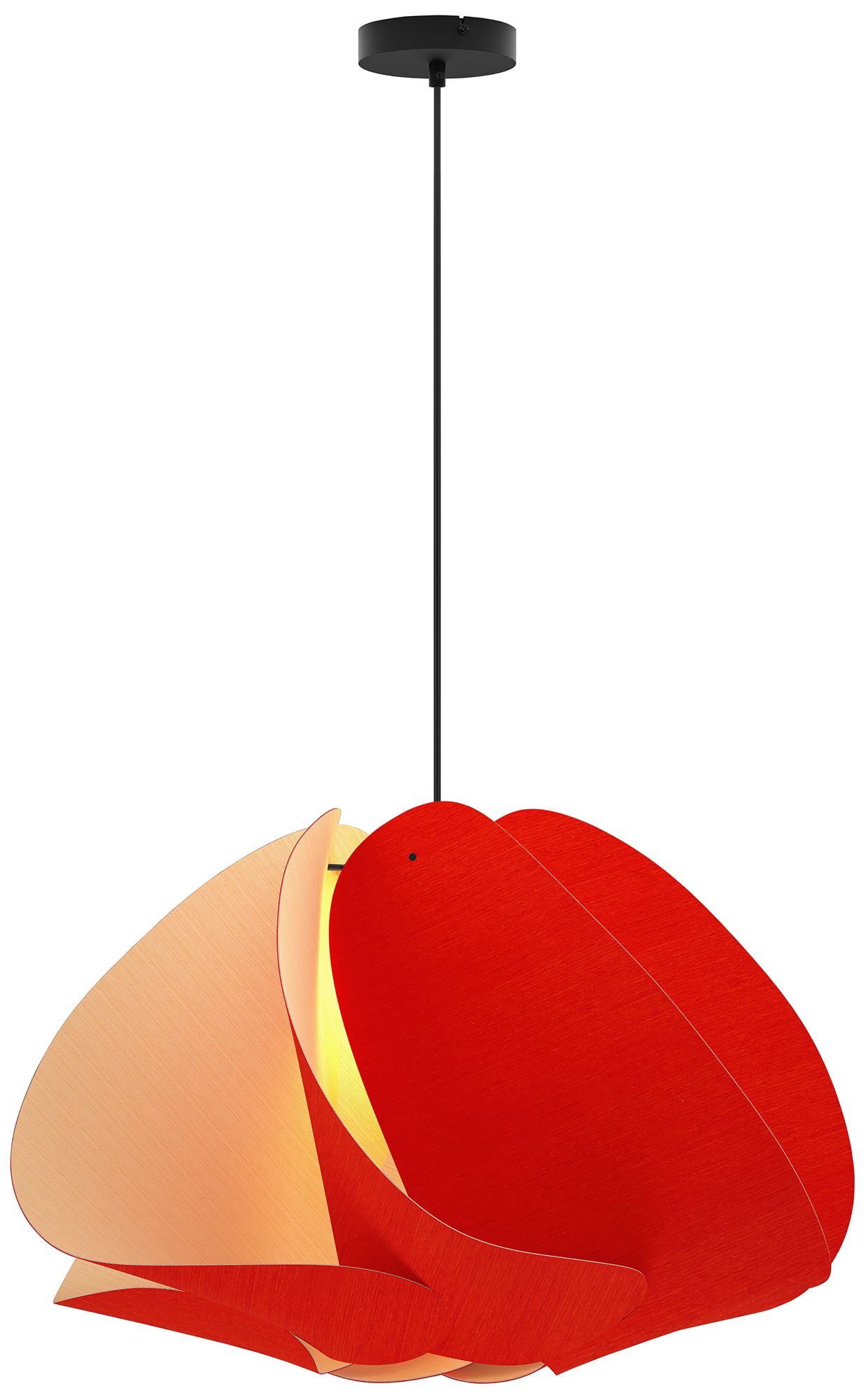 Matilda 26.8" Wide Red Pendant