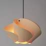 1_Matilda 30 11.9" Wide Ash Wood Pendant