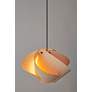 4_Matilda 30 11.9" Wide Ash Wood Pendant more views
