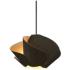 Matilda 30 11.9" Wide Ebony Wood Pendant