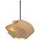 Matilda 30 11.9" Wide Grey Oak Wood Pendant