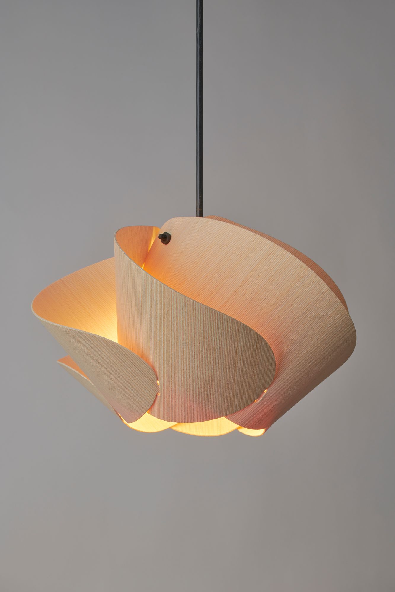 Image 5 Matilda 30 11.9" Wide Ash Wood Pendant - Made to Order more views