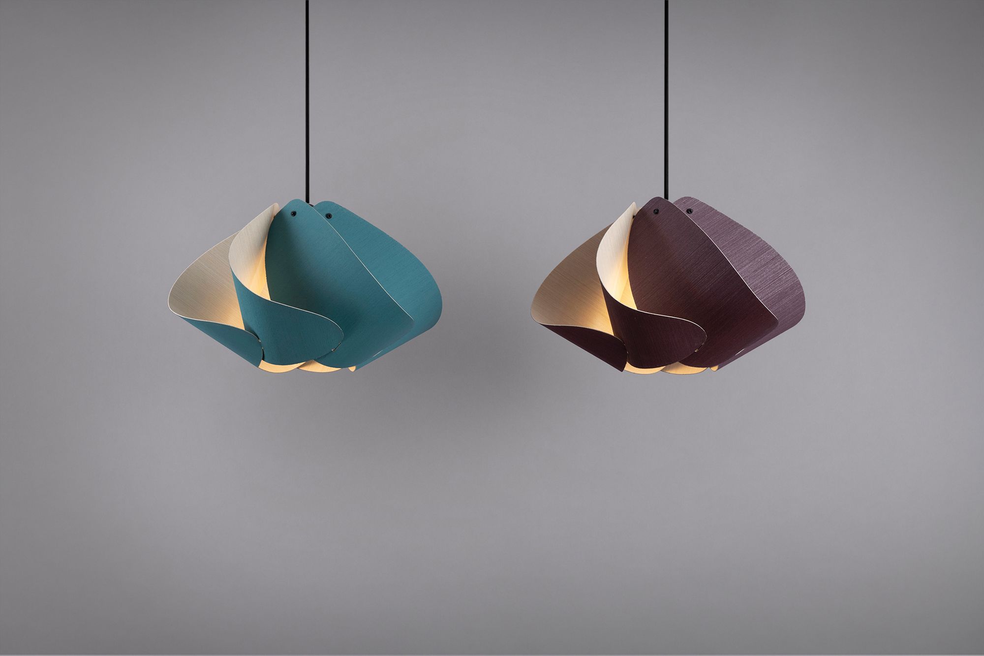 Image 3 Matilda Pendant WEP - Blue Shade - Black Canopy - Size 17.4 more views