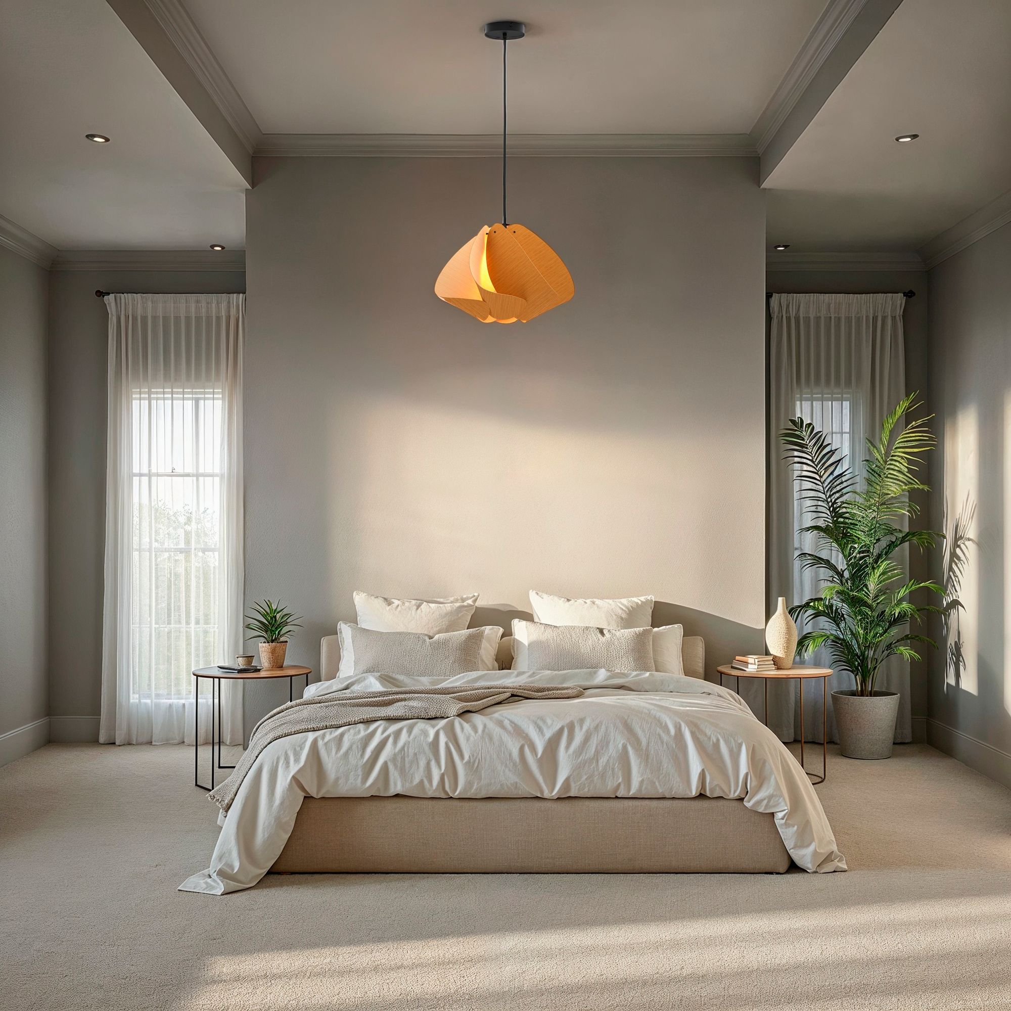 Image 3 Matilda Pendant WEP - Petribi Shade - Black Canopy - Size 17.4 more views