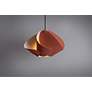 3_Matilda Pendant WEP - Terracotta Shade - Black Canopy - Size 17.4 more views