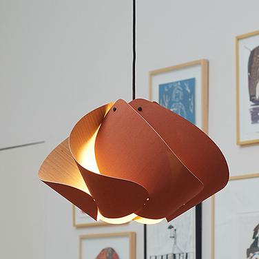 Matilda Pendant WEP - Terracotta Shade - Black Canopy - Size 26.8
