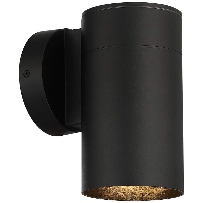 Image 2 Matira 1 Light Outdoor LED Turtle Friendly Wall Mount - Black - 7.75"