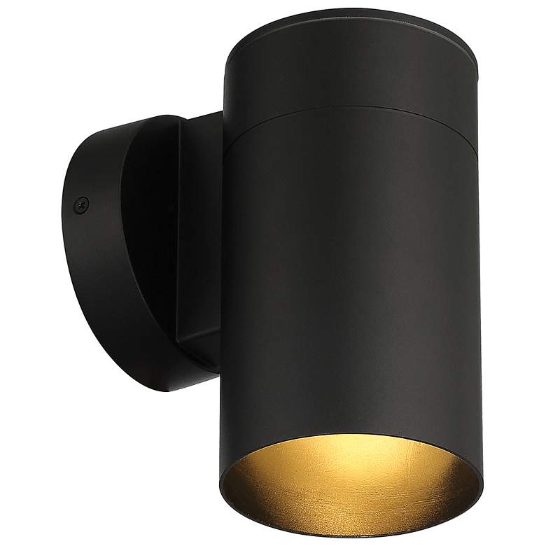 Image 6 Matira 1 Light Outdoor LED Turtle Friendly Wall Mount - Black - 7.75" more views