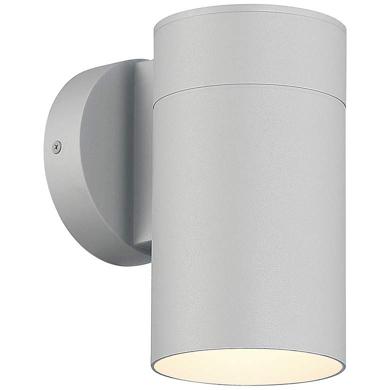 Image 2 Matira 1 Light Outdoor LED Turtle Friendly Wall Mount - Satin - 7.75"