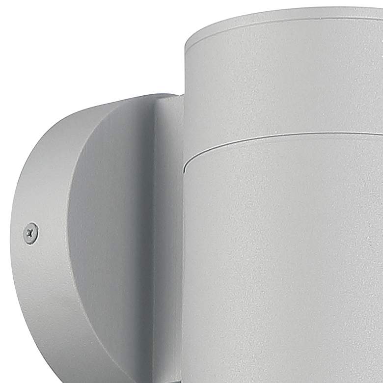 Image 3 Matira 1 Light Outdoor LED Turtle Friendly Wall Mount - Satin - 7.75" more views